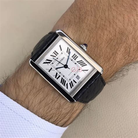 cartier tank solo二手|cartier tank solo xl.